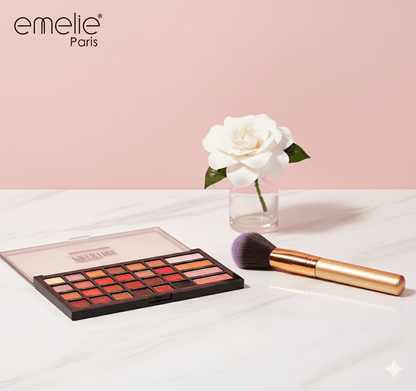 Emelie Paris Prestige Luminous 28-Color Eyeshadow Palette