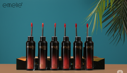 Emelie Liquid Lip Gloss - 6pc Set Emelie Cosmetics.pk