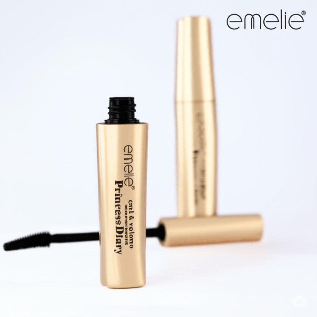 Princess Diary Curl + Volume Waterproof Mascara Emelie Cosmetics.pk