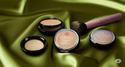 2 in 1 Compact Powder Emelie Cosmetics.pk