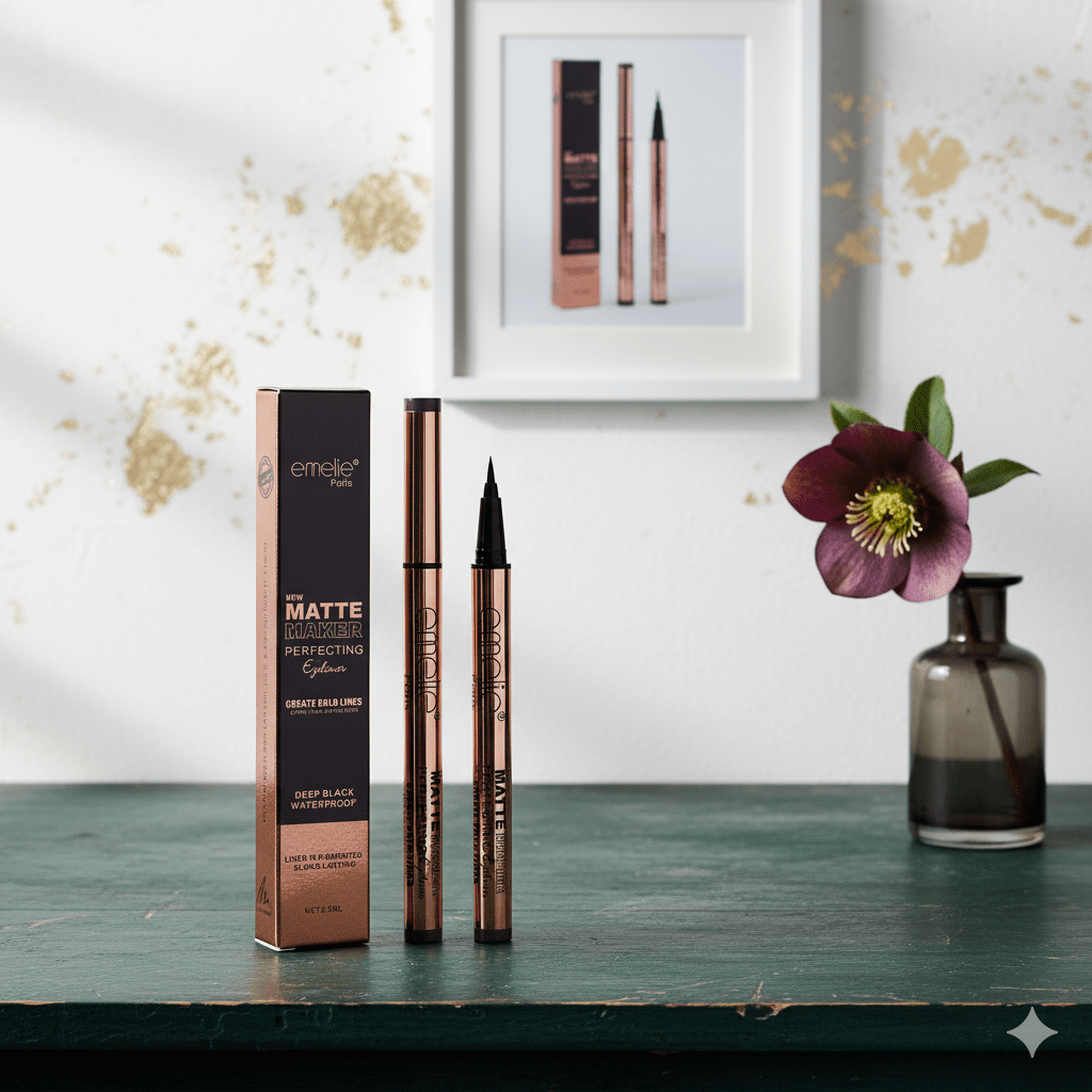 Emelie Paris Matte Maker Perfecting Eyeliner Emelie Cosmetics.pk