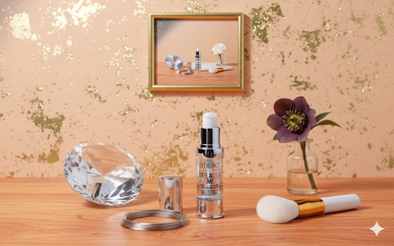 Emelie Collagen Primer  ( Small) Emelie Cosmetics.pk