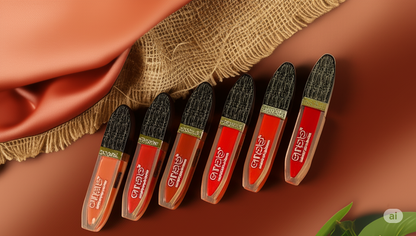 Emelie Silky Lip Gloss (6pc Set) Emelie Cosmetics.pk