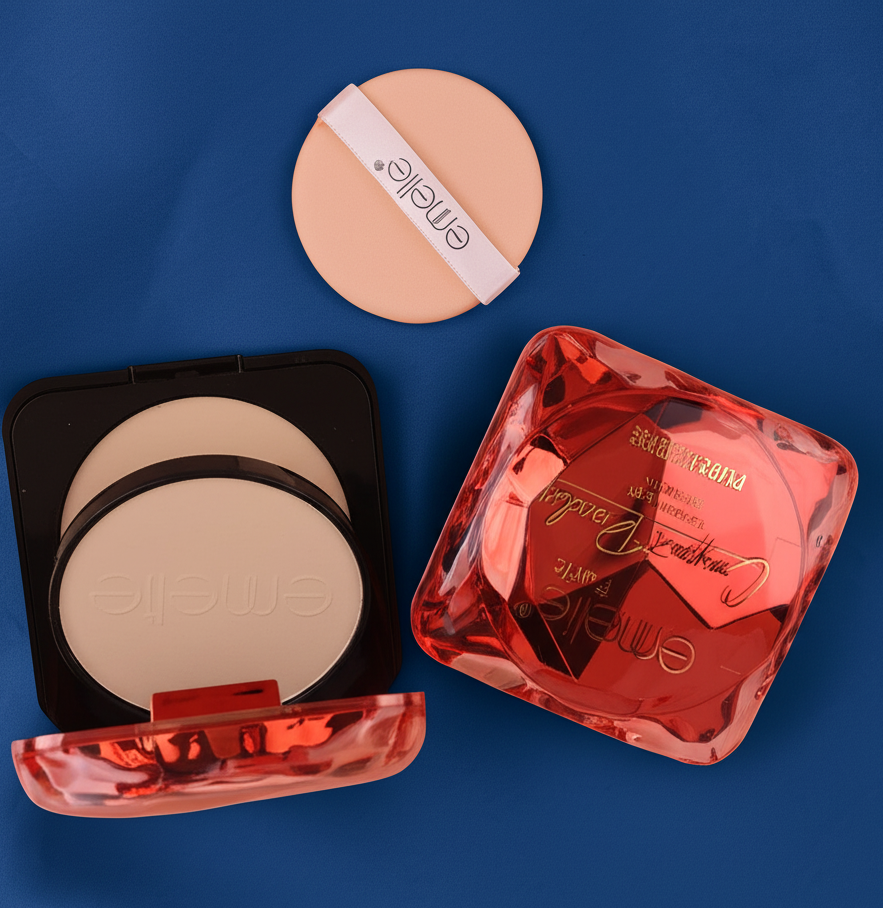 PURE SUPERSTAY Compact Powder – Full Coverage, Soft Matte, All-Day Wear Emelie Cosmetics.pk