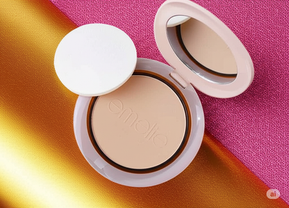Weightless Perfect Compact Powder Emelie Cosmetics.pk