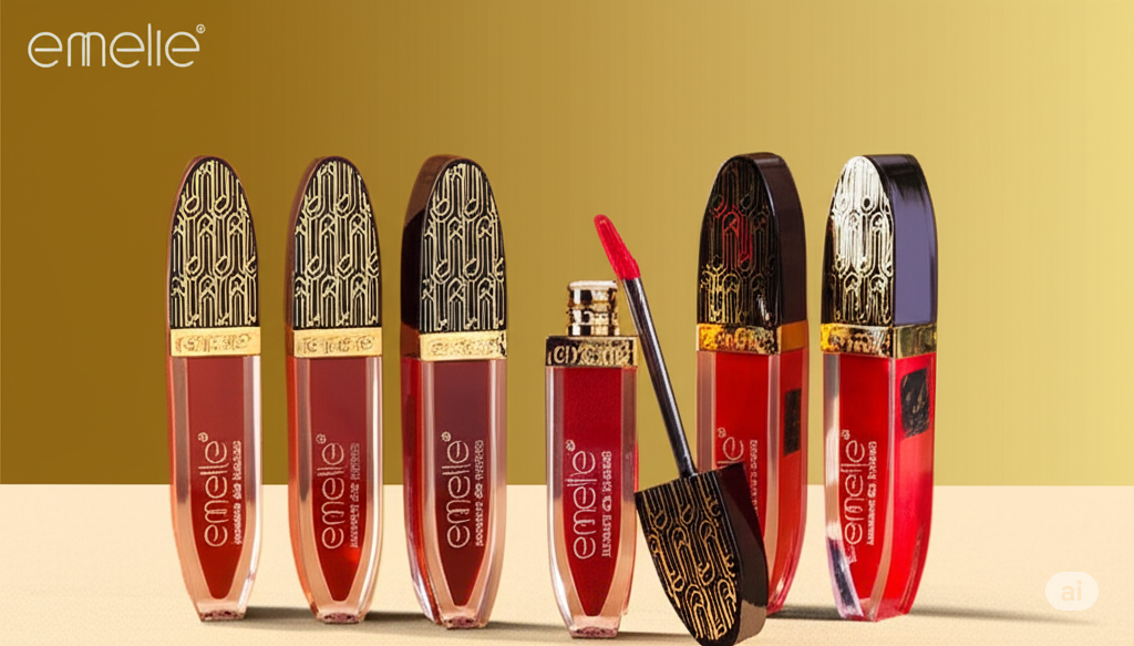 Emelie Silky Lip Gloss (6pc Set) Emelie Cosmetics.pk