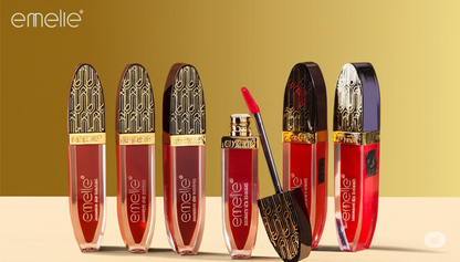 Emelie Silky Lip Gloss (6pc Set) Emelie Cosmetics.pk
