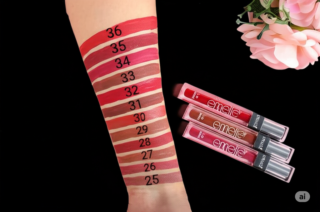 Emelie Matte Lip Gloss Emelie Cosmetics.pk