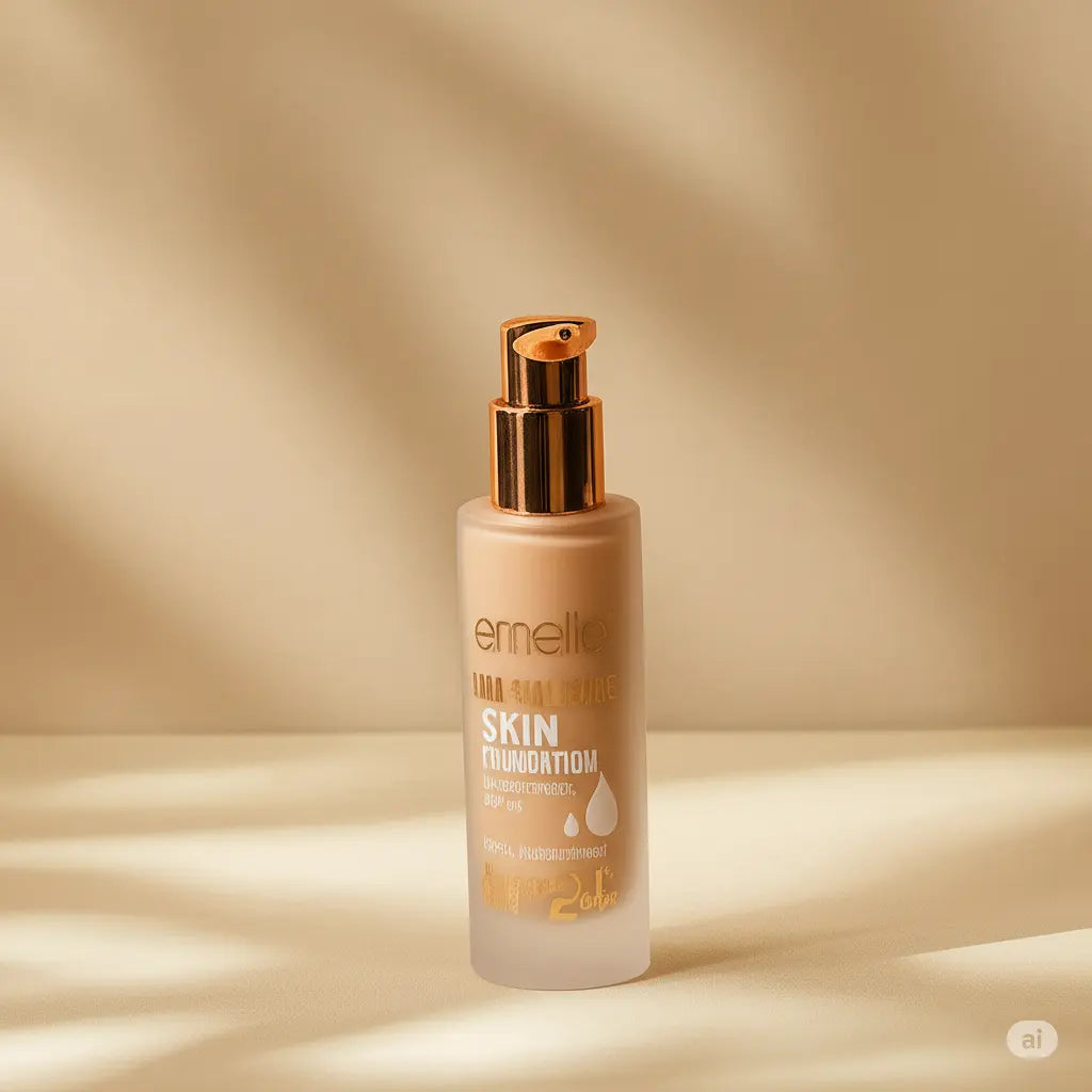 Double Wear & Maximum Cover Foundation Emelie Cosmetics