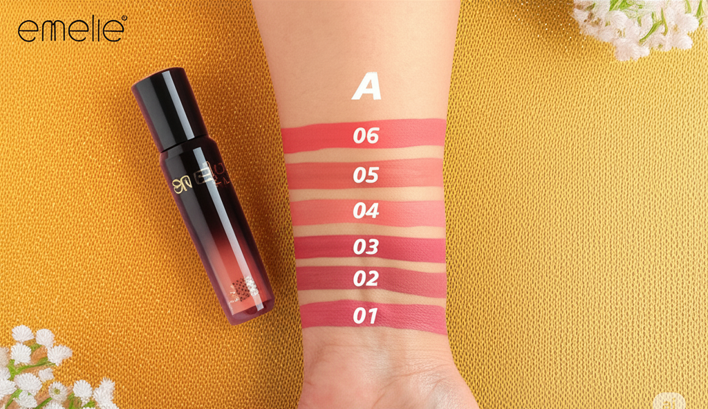 Emelie Liquid Lip Gloss - 6pc Set Emelie Cosmetics.pk