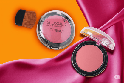 Blusher Flavor Soft Texture Emelie Cosmetics.pk
