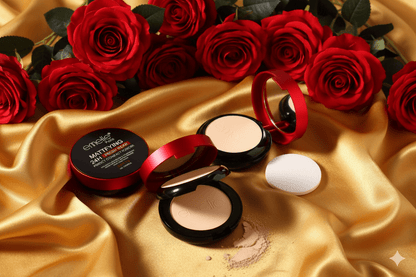 Mattifying 24H Fresh Wear Perfect Compact Powder Emelie Cosmetics.pk