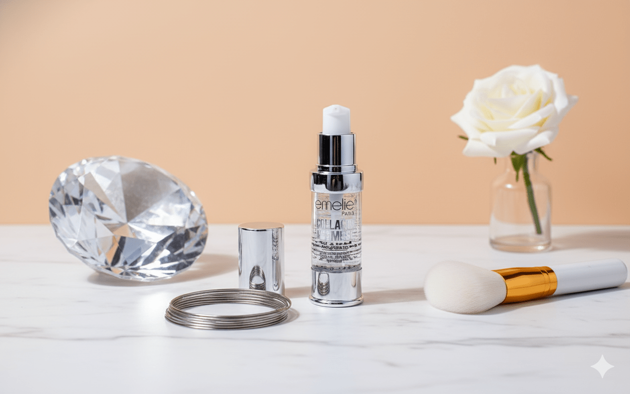 Emelie Collagen Primer  ( Small) Emelie Cosmetics.pk