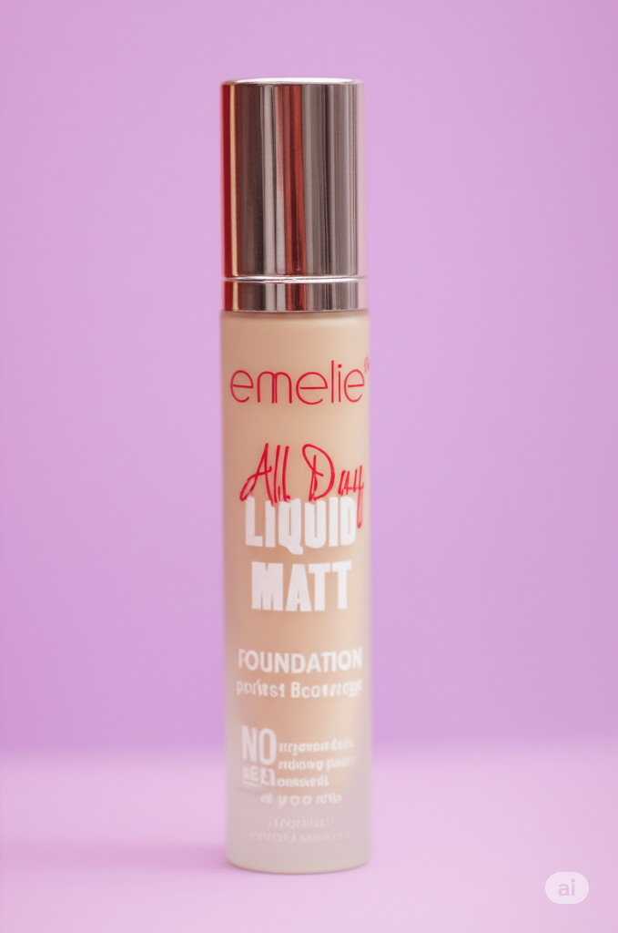 All Day Foundation Emelie Cosmetics