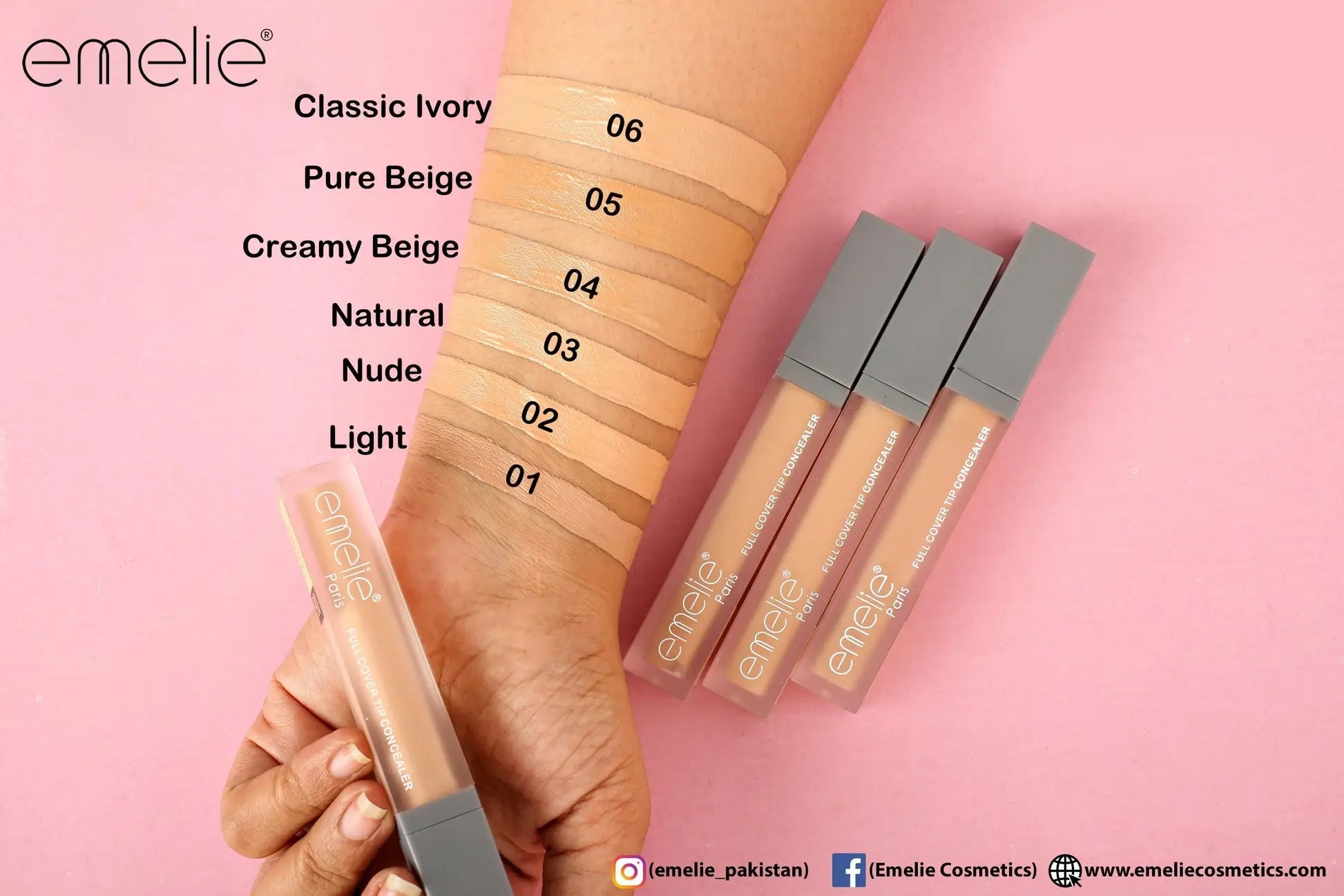 Emelie Concealer Emelie Cosmetics