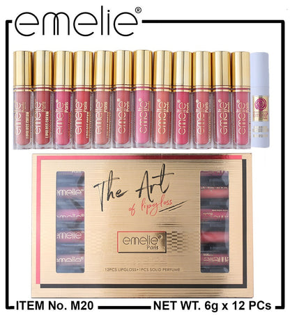 The Art of Lipgloss Emelie Cosmetics.pk