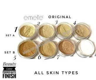 Silk Master FIX Loose Powder Emelie Cosmetics.pk