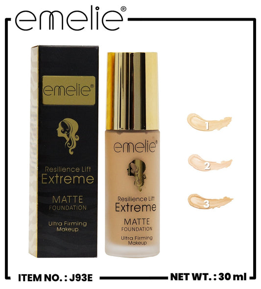 Resilience Lift Matte Foundation Emelie Cosmetics