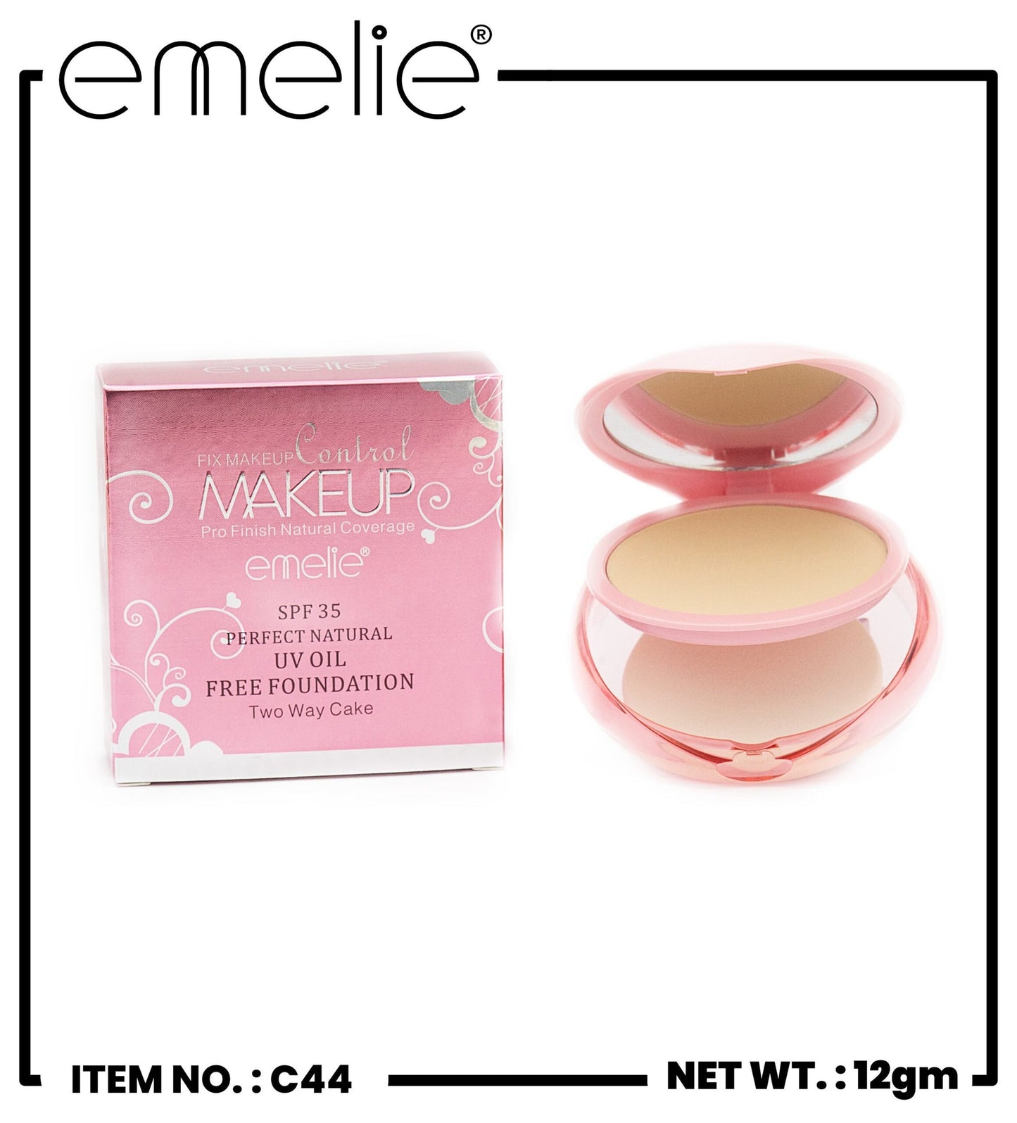 Two Way Cake Emelie Cosmetics.pk