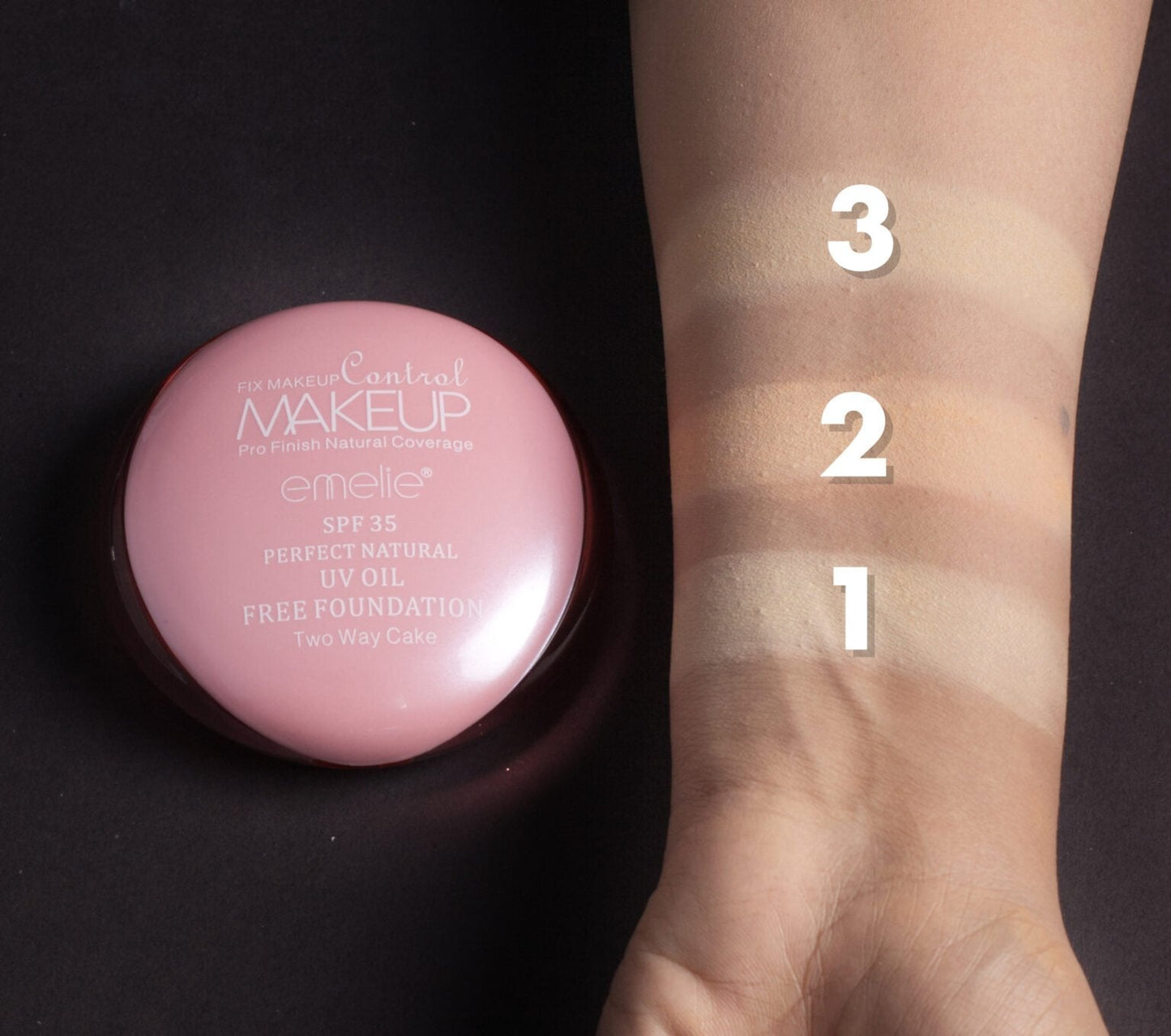 Two Way Cake Emelie Cosmetics.pk