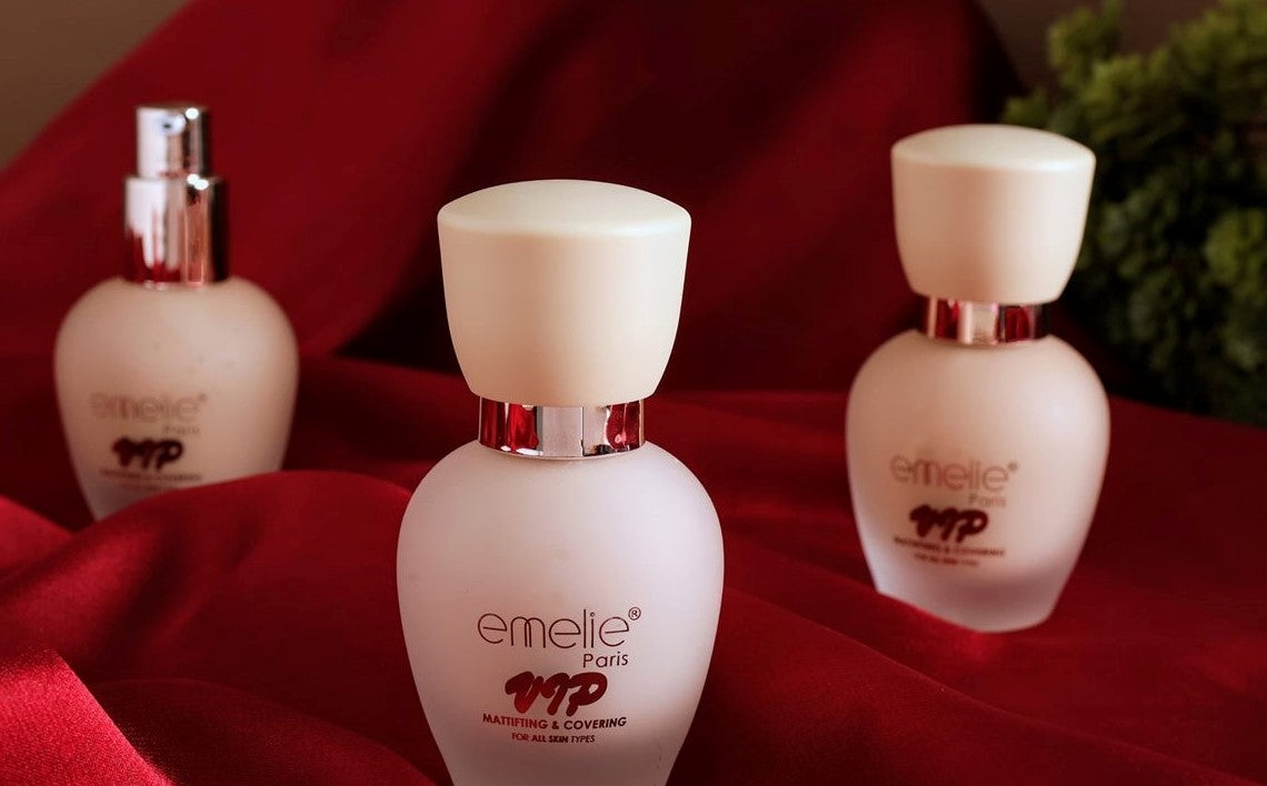 VIP HI-SILK FOUNDATION Emelie Cosmetics