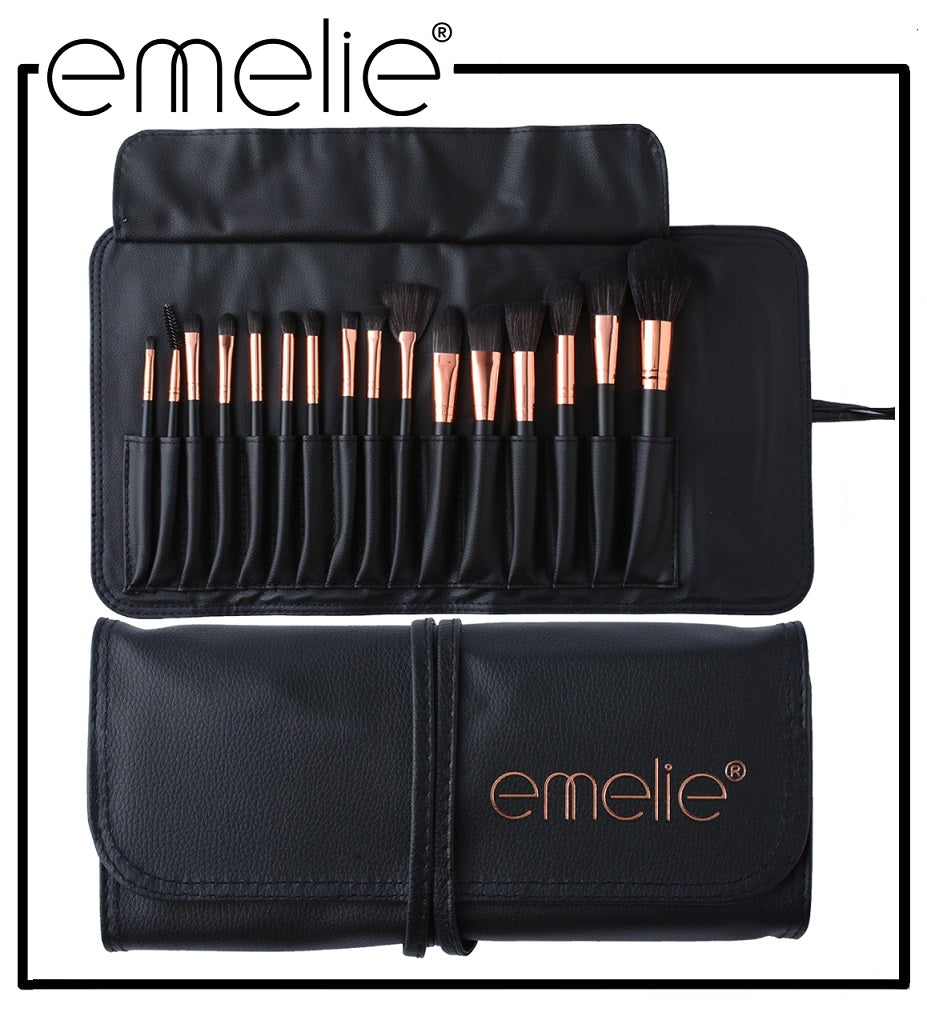 EMELIE Makeup Brush Set Emelie Cosmetics.pk