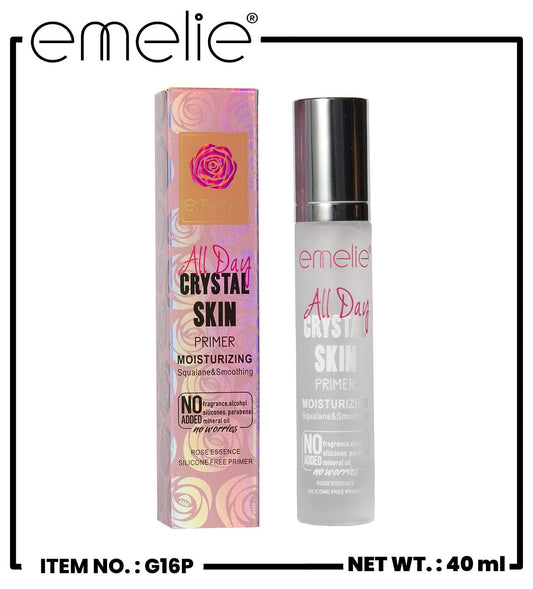 All Day Crystal Skin Primer (Silicone-Free) Emelie Cosmetics.pk