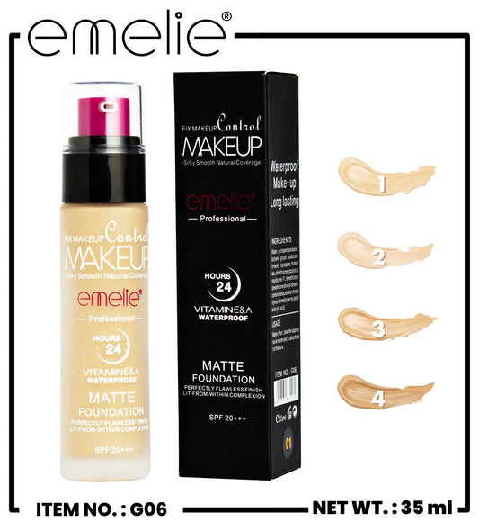 Emelie Matte Foundation Emelie Cosmetics