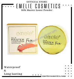 Silk Master FIX Loose Powder Emelie Cosmetics.pk