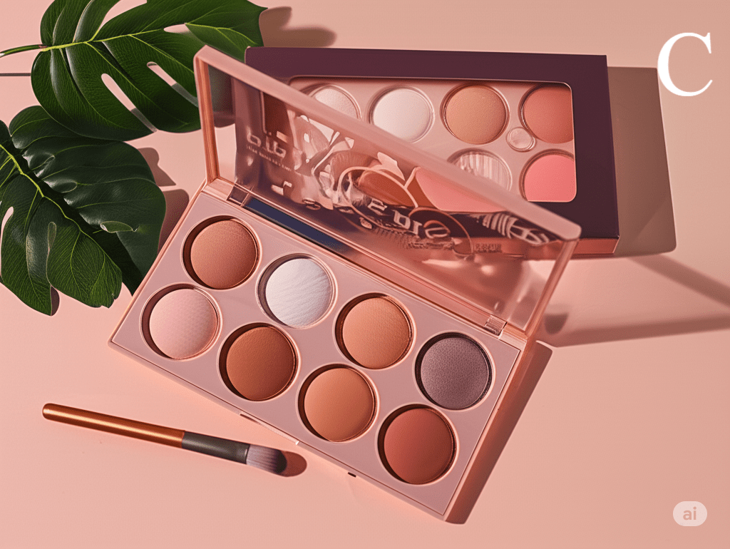 Princess Diary 8 Color Blusher/Eyeshadow Emelie Cosmetics.pk
