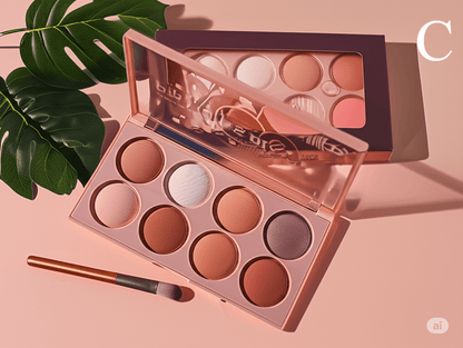 Princess Diary 8 Color Blusher/Eyeshadow Emelie Cosmetics.pk