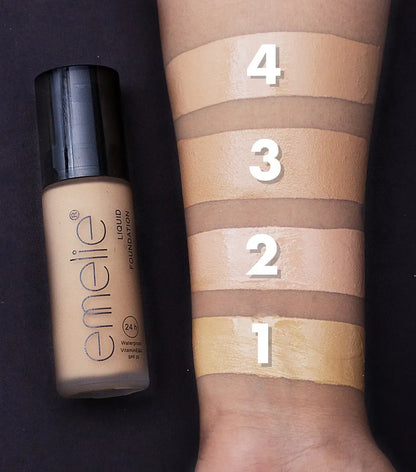 Emelie Liquid Foundation Emelie Cosmetics
