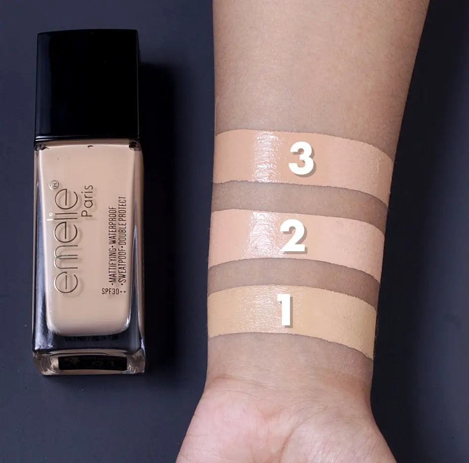 Wonderful Matte Foundation Emelie Cosmetics