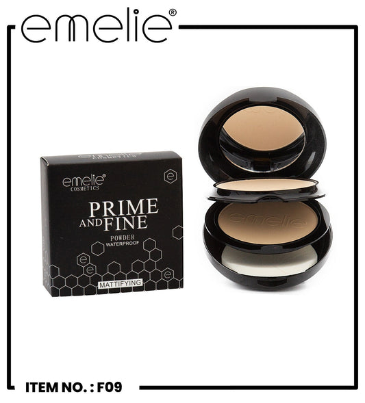 Prime & Fine Compact Powder Emelie Cosmetics.pk