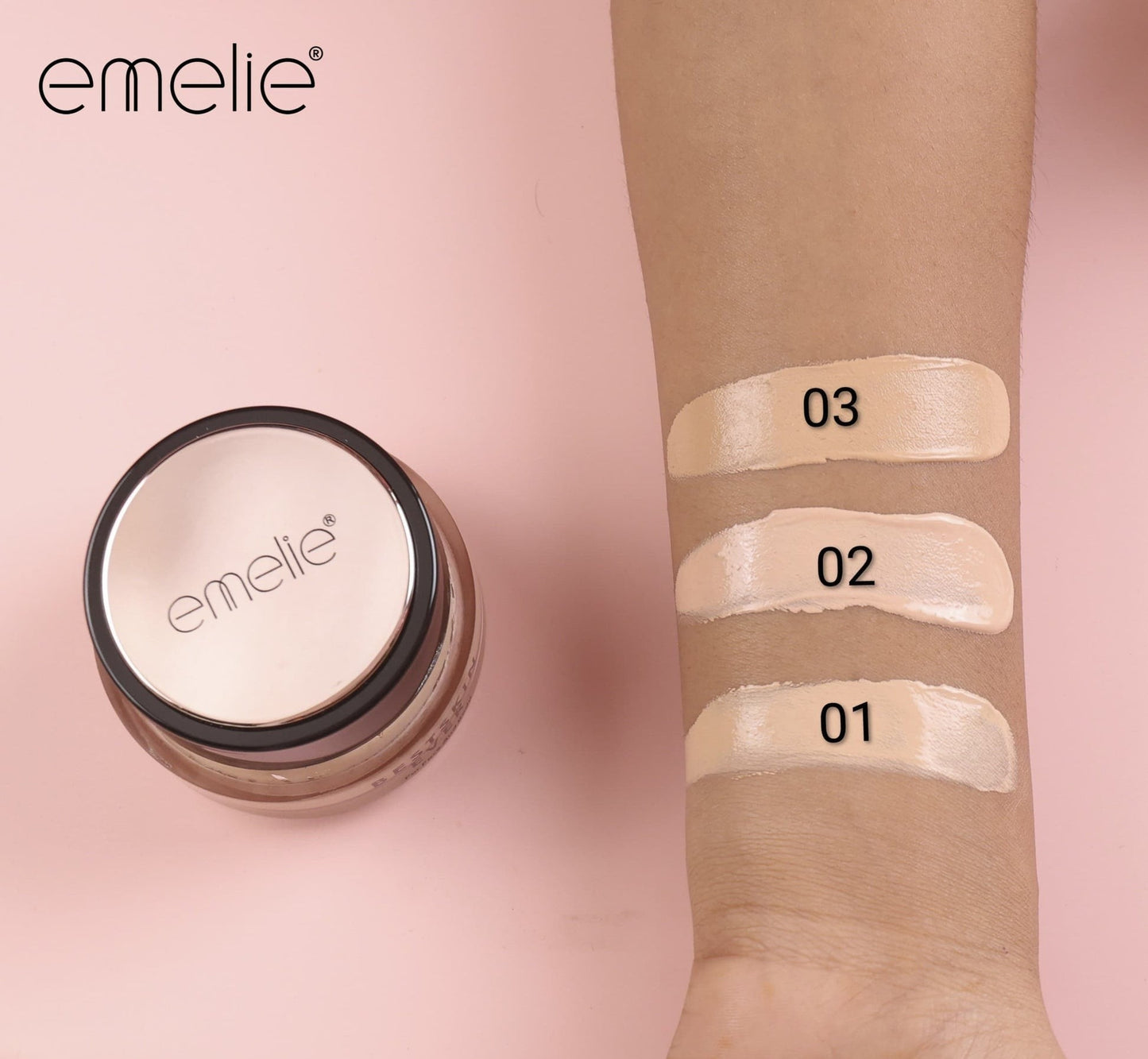 BESTSKIN EVER Brightening Complex Foundation SPF15 – For Face & Body, Matte, Waterproof Emelie Cosmetics.pk