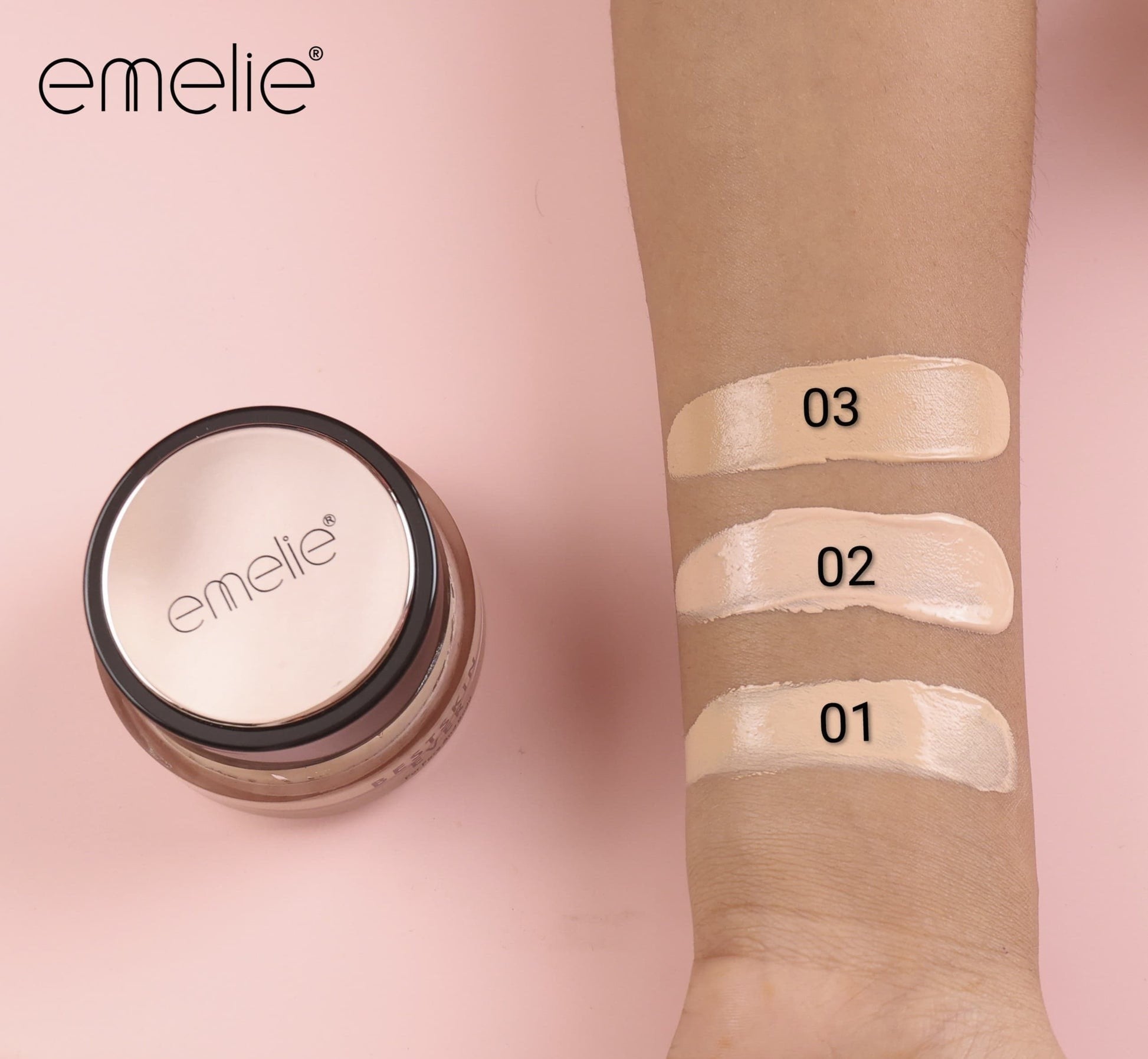 BESTSKIN EVER Brightening Complex Foundation SPF15 – For Face & Body, Matte, Waterproof Emelie Cosmetics.pk