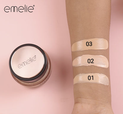 BESTSKIN EVER Brightening Complex Foundation SPF15 – For Face & Body, Matte, Waterproof Emelie Cosmetics.pk