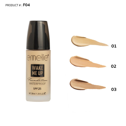 WAKE ME UP Foundation Emelie Cosmetics